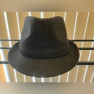 YoungLove Fashion Black Fedora Hat (OS Unisex)